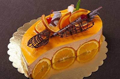 Ciasto pomarańczowe.